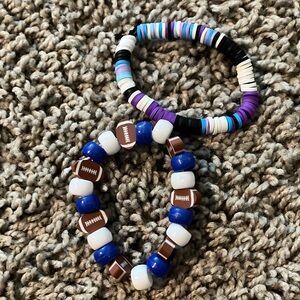 Colorful Kids Beaded Bracelet Set